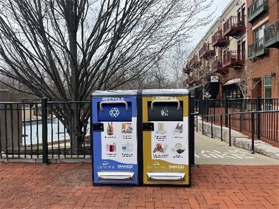 New SWACO solar compactors