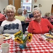 Senior citizens at the 2024 Summer Picnic