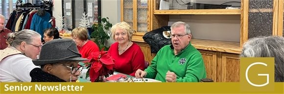 Gahanna residents at Senior Holiday Brunch