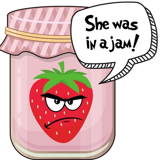 a flower with a pickle