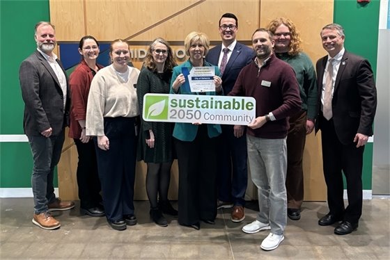 City of Gahanna team MORPC Gold Plus Equity Champion Status, Sustainable2050