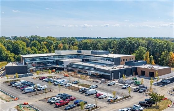 Drone image of 825 Tech Center Drive