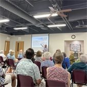 Gahanna seniors meeting with representatives