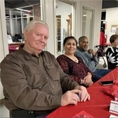 Senior Center residents at Sauce and Song