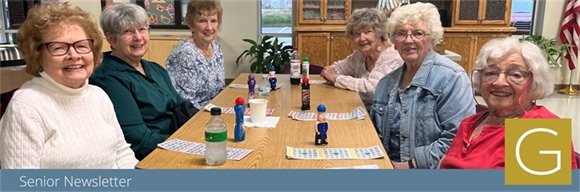 Senior newsletter 4th of July Header image