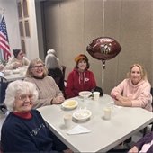 Senior residents at the 2025 Souper Bowl