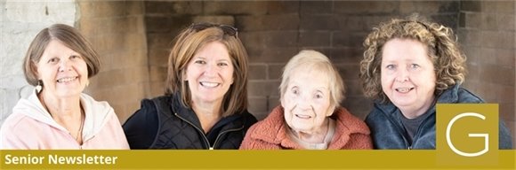 Gahanna seniors golfing at the Senior Golf League midsummer cookout
