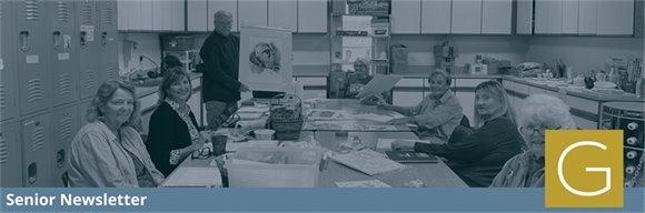 Gahanna senior newsletter header