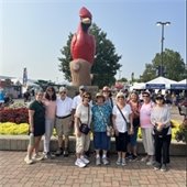 Senior citizens day trip in Hocking Hills