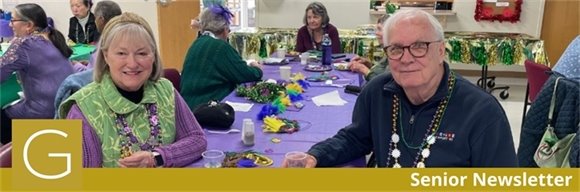 Senior Center Mardis Gras Lunch