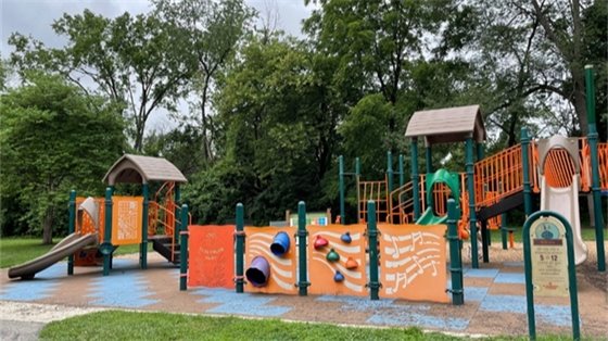 Photo of the Friendship Park playground