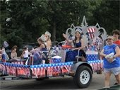 Gahanna Independence Day float 