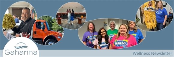 Gahanna Wellness Newsletter Header with Team Photo 
