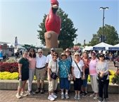 Gahanna senior citizens on a day trip outing 