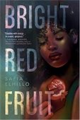 book cover for bright red fruit