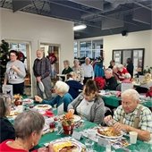 Gahanna residents at Senior Holiday Brunch