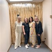 Senior Center Staff smiling together