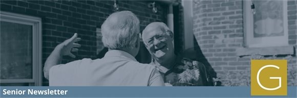 Gahanna seniors golfing at the Senior Golf League midsummer cookout