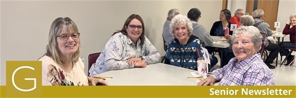 Gahanna Senior Center Residents playing euchre