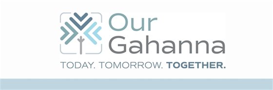 Our Gahanna Logo with text Today. Tomorrow. Together.
