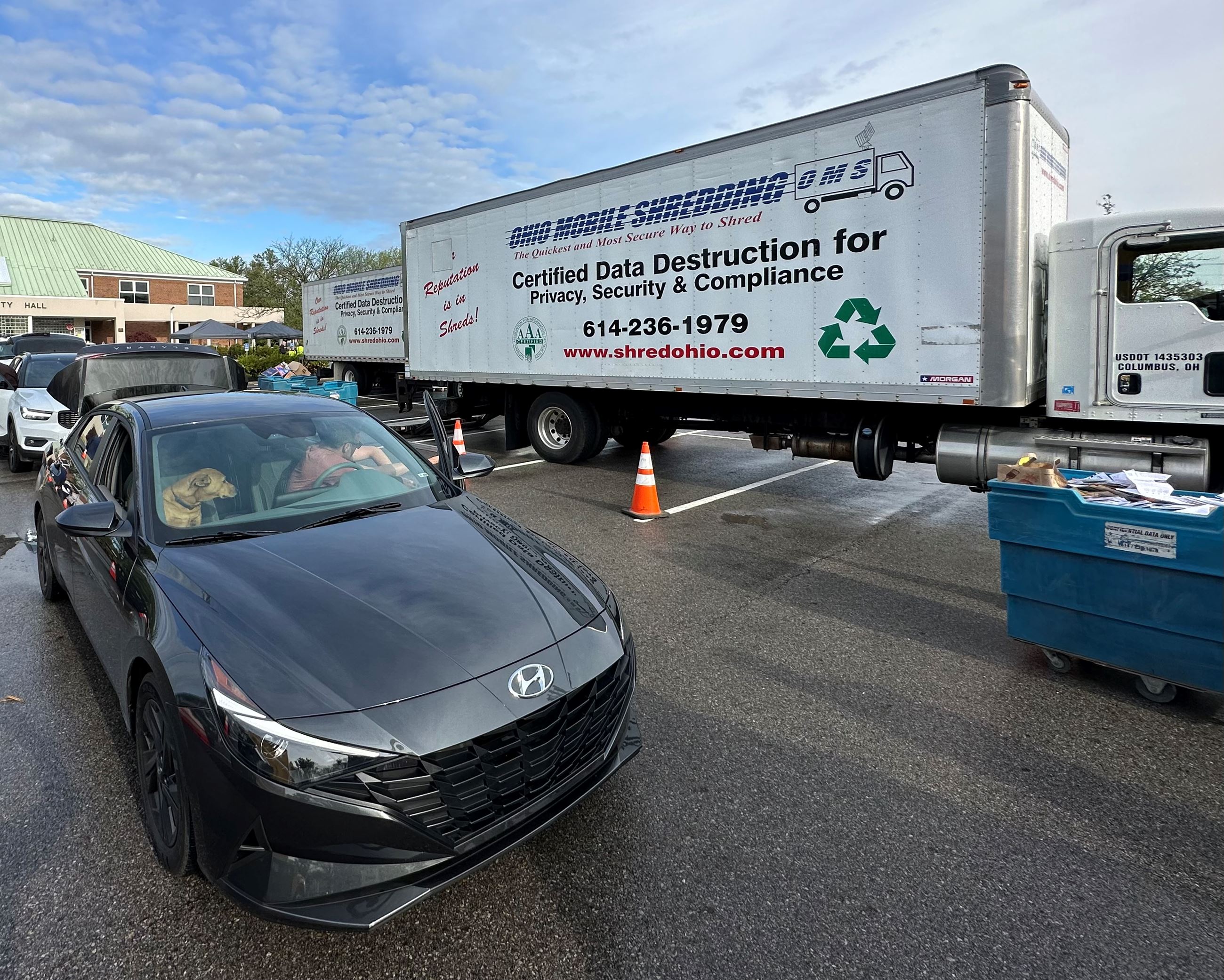 Shred & E-Recycle Event 1