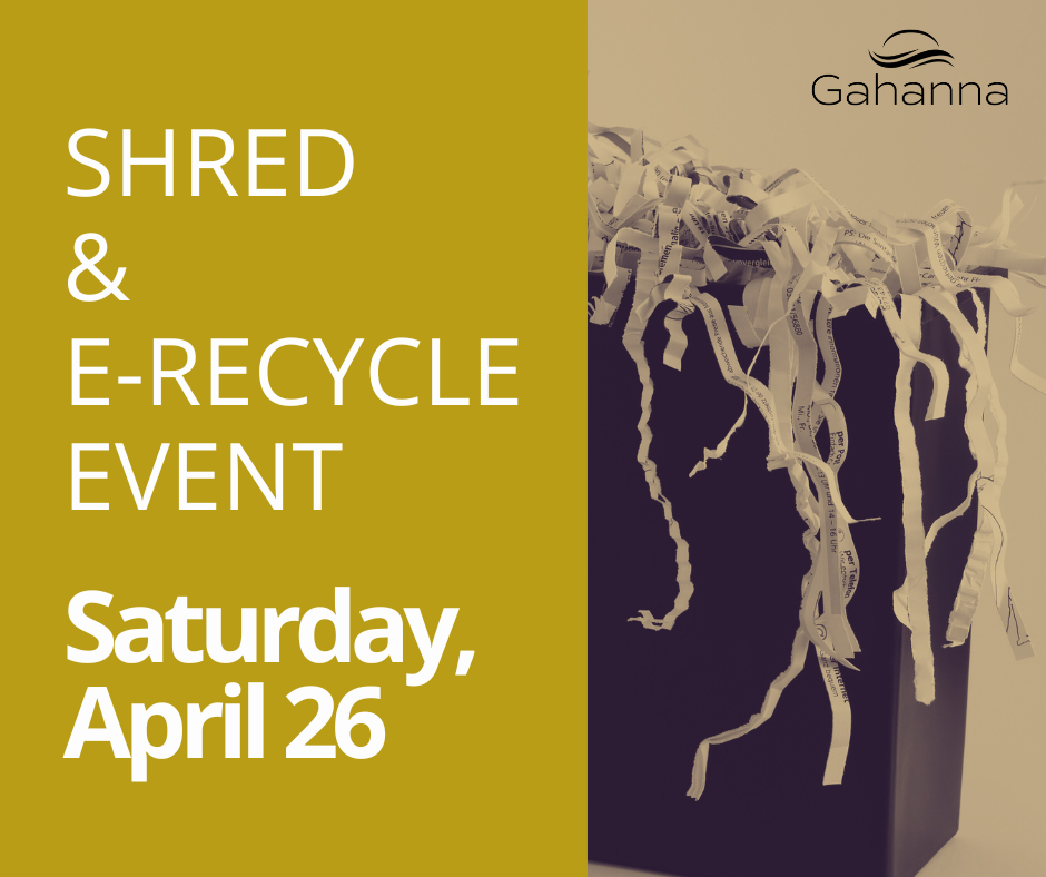 Shred event flyers (Facebook Post)